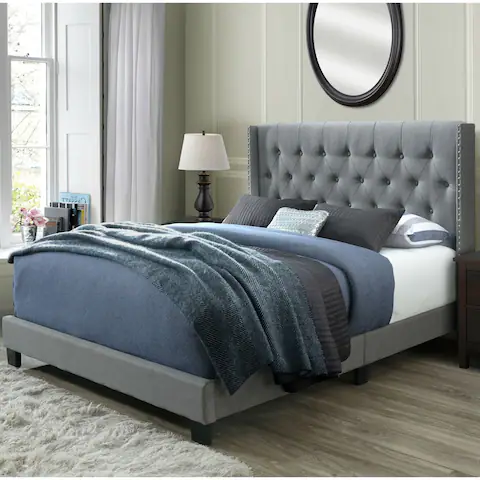 Bardy Queen Tufted Bed