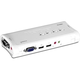 TRENDnet TK-409K 4-port USB KVM Switch Kit with Audio