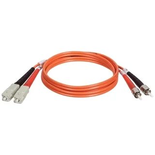 Tripp Lite 2M Duplex Multimode 62.5/125 Fiber Optic Patch Cable SC/ST