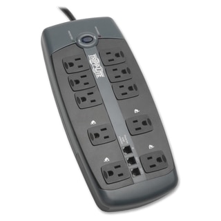 Tripp Lite Surge Protector 120V 10 Outlet RJ11 8' Cord 2395 Joule