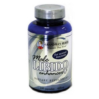 Grandma's Herbs Male Libido Enhancer Supplement (100 Capsules)