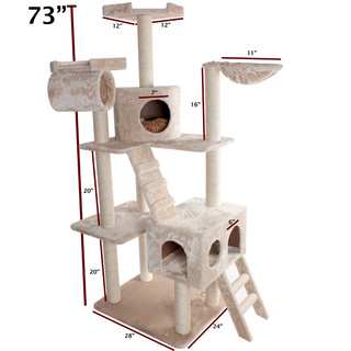 73-inch Casita Cat Furniture Tree Condo