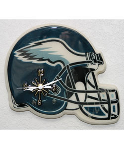 Philadelphia Eagles NFL Helmet Clock