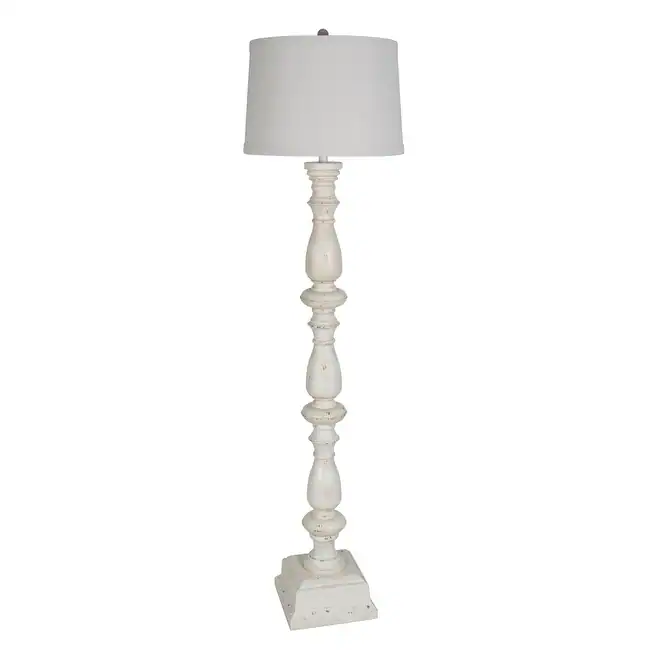 Lamps Per Se 69.5- inch Cottage Studded Floor Lamp