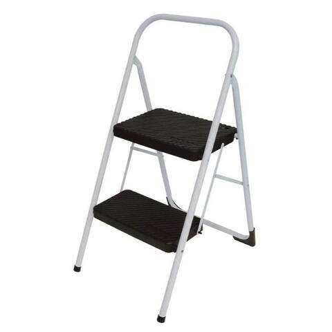 Cosco 34.646 in. H x 17.323 in. W 200 lb. Steel 2 step Two Step Big Step Stool