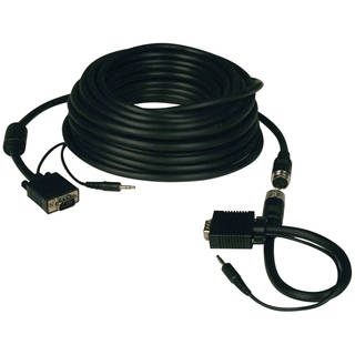 Tripp Lite 50ft VGA Coax Monitor Cable with Audio and RGB High Resolu