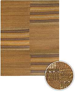 Artist's Loom Handmade Flatweave Casual Geometric Natural Eco-friendly Jute Rug (7'9x10'6)