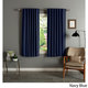 Aurora Home Solid Insulated Thermal 63-inch Blackout Curtain Panel Pair - Thumbnail 1