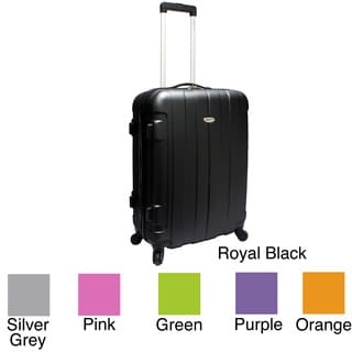 Traveler's Choice Rome 24-inch Medium Hardside Spinner Upright Suitcase