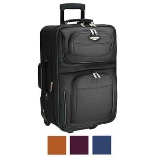 Travel Select by Traveler's Choice Amsterdam 21-inch Lightweight Carry On Upright Suitcase