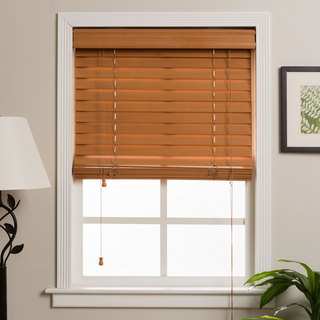 Customized 55-inch Real Wood Window Blinds