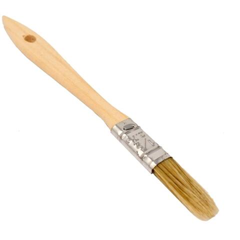 ALEKO Chip Paint Brush with Wooden Handle - 0.5 Inches for Home Exterior or Interior - 0.5 inch