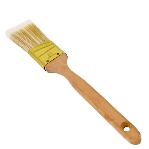 ALEKO Angle Sash Polyester Paint Brush with Wooden Brush Handle - 1.5 Inches for Home Exterior or Interior - 1.5 inch