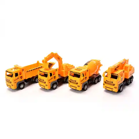 Wonderplay Friction trucks set Toys