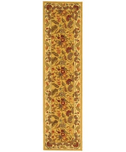 Safavieh Handmade Paradise Ivory Wool Rug (2'6 x 8')