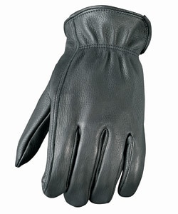 Unlined Leather Motorcycle Gloves