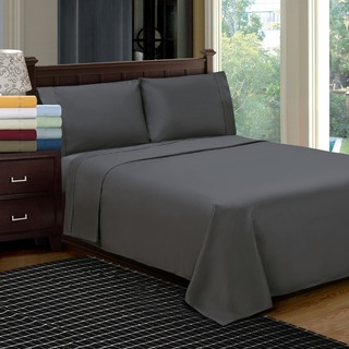 Egyptian Cotton 1200 Thread Count Solid Color Pillowcase Set