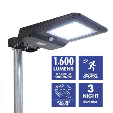 Wagan 1600 Lumens Solar Powered Street Light (Head Only) - 1