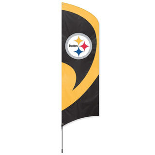 Pittsburgh Steelers 8-foot Team Banner Flag