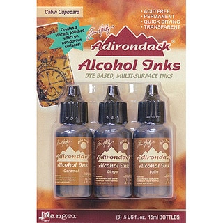 Adirondack Cabin Cupboard Alcohol Ink (Pack of 3)