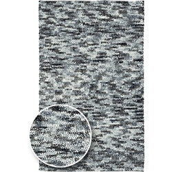 Hand-woven Earthtone Collection Wool Rug (4' x 10')