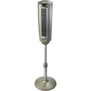 Lasko 2535 52-inch Space-Saving Oscillating Pedestal Tower Fan with Remote Control