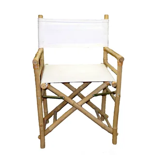 Handmade Set of 2 Bamboo Director's Chairs (Vietnam)