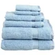 Thumbnail 4, Superior Plush & Absorbent Egyptian Cotton 600 GSM 6-piece Towel Set. Changes active main hero.