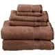 Thumbnail 8, Superior Plush & Absorbent Egyptian Cotton 600 GSM 6-piece Towel Set. Changes active main hero.