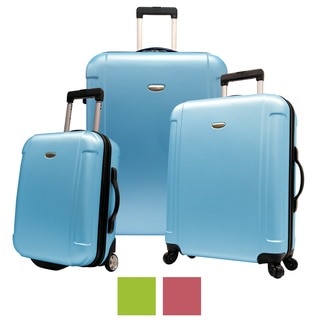 Traveler's Choice Freedom 3-piece Hardside Spinner Luggage Set