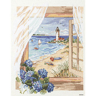 'A View From The Window' Counted Cross Stitch Kit