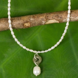 Pearl and Jade 'Lucky Cycle' Choker (Thailand)