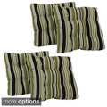 Outdoor Green Dining Chair Cushions (Set of 4)