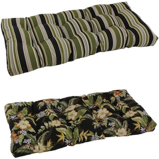 Tufted Outdoor Loveseat/Bench Cushion