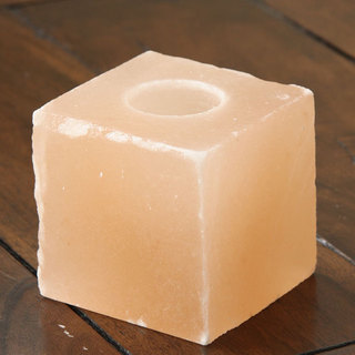 Black Tai Square-shaped Salt Candleholder