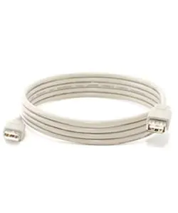 USB 2.0 A/A M/F 6-foot Extension Cable