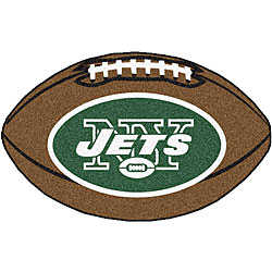 Fanmats NFL New York Jets Football Mat (22 in. x 35 in.)