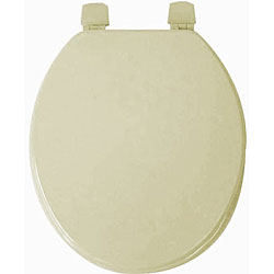 Light Olive Molded Wood Solid Toilet Seat