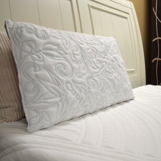 Italian Memory Foam Plush Pillow with Cool Plus Cover