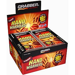 Grabber 10+ Hour Large Hand Warmers (40 Pairs)
