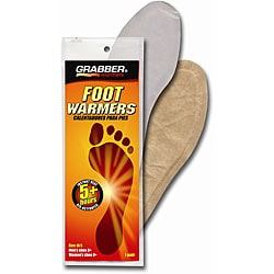 Grabber 5+ Hour Medium/ Large Foot Warmer Insoles (Pack of 30 Pairs)