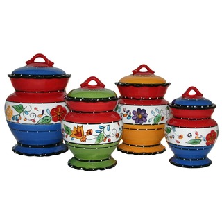 Viva Collection Deluxe 4-piece Canister Set