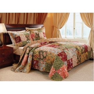 Gracewood Hollow Kleypas Antique Chic 3-piece Cotton Bedspread Set