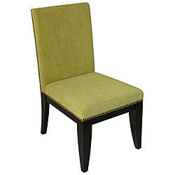 Montgomery Kiwi Polyester Upholstered Dining Chair (Set of 2)