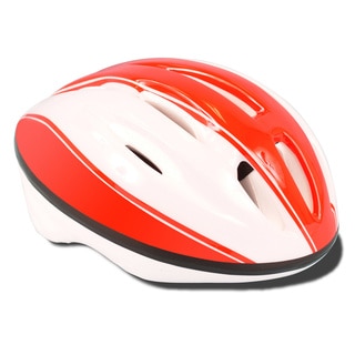 ACS Youth Red/ White Bicycle Helmet
