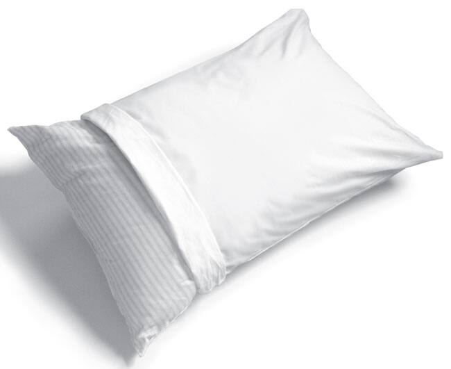 Ultra Fresh Anti-microbial Pillow Protectors (Set of 6) - White