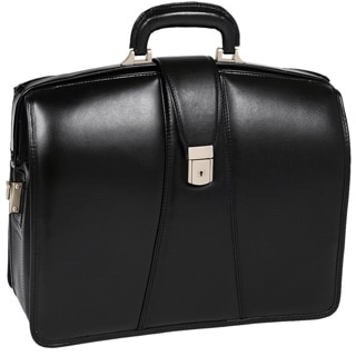McKlein Harrison Black 17-inch Partners Laptop Briefcase