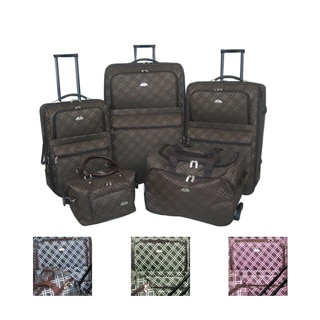 American Flyer Pemberly Buckles 5-pc Luggage Set