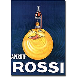 'Aperitif Rossi' Gallery-wrapped Canvas Art