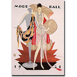 'Mode Ball 1928' Gallery-wrapped Canvas Art